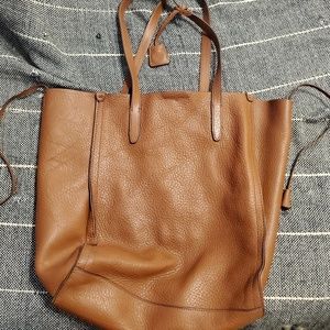 JCrew Leather Tote Bag